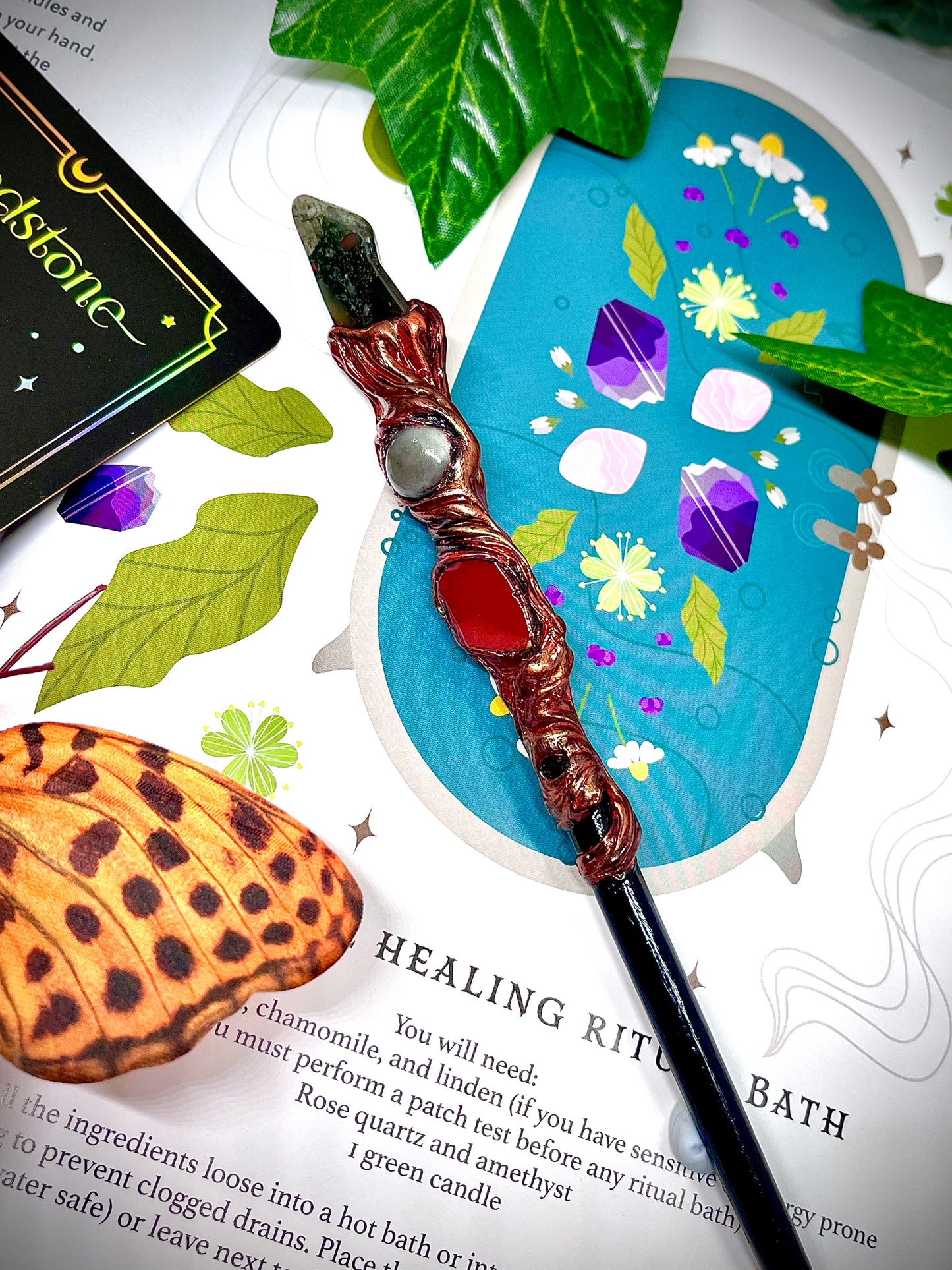 The Soul Restorer- Handmade Crystal Wand