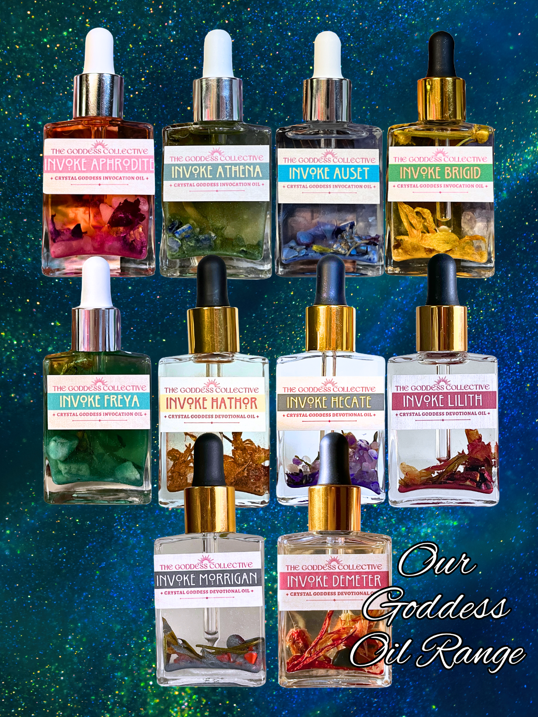 Demeter Goddess Devotional Oil | Harvest, Nourishment & Abundance Ritual Oil | Motherhood, Comfort & Seasonal Flow