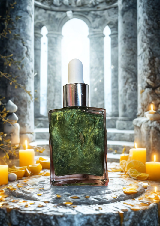 Athena Goddess Oil | Devotional Ritual Oil for Wisdom, Clarity & Courage