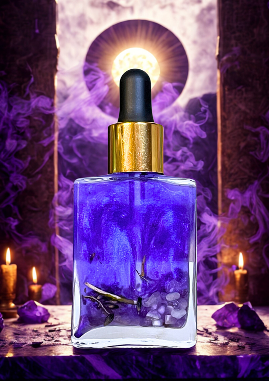Hecate Goddess Oil | Moon Magick & Protection Ritual Oil | Devotional Oil for Guidance, Intuition