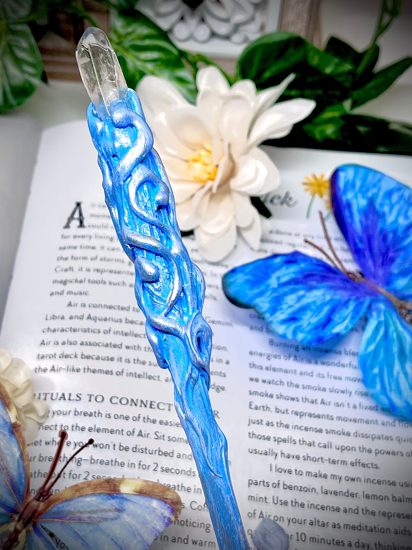 Star Caller - Handmade Crystal Wand