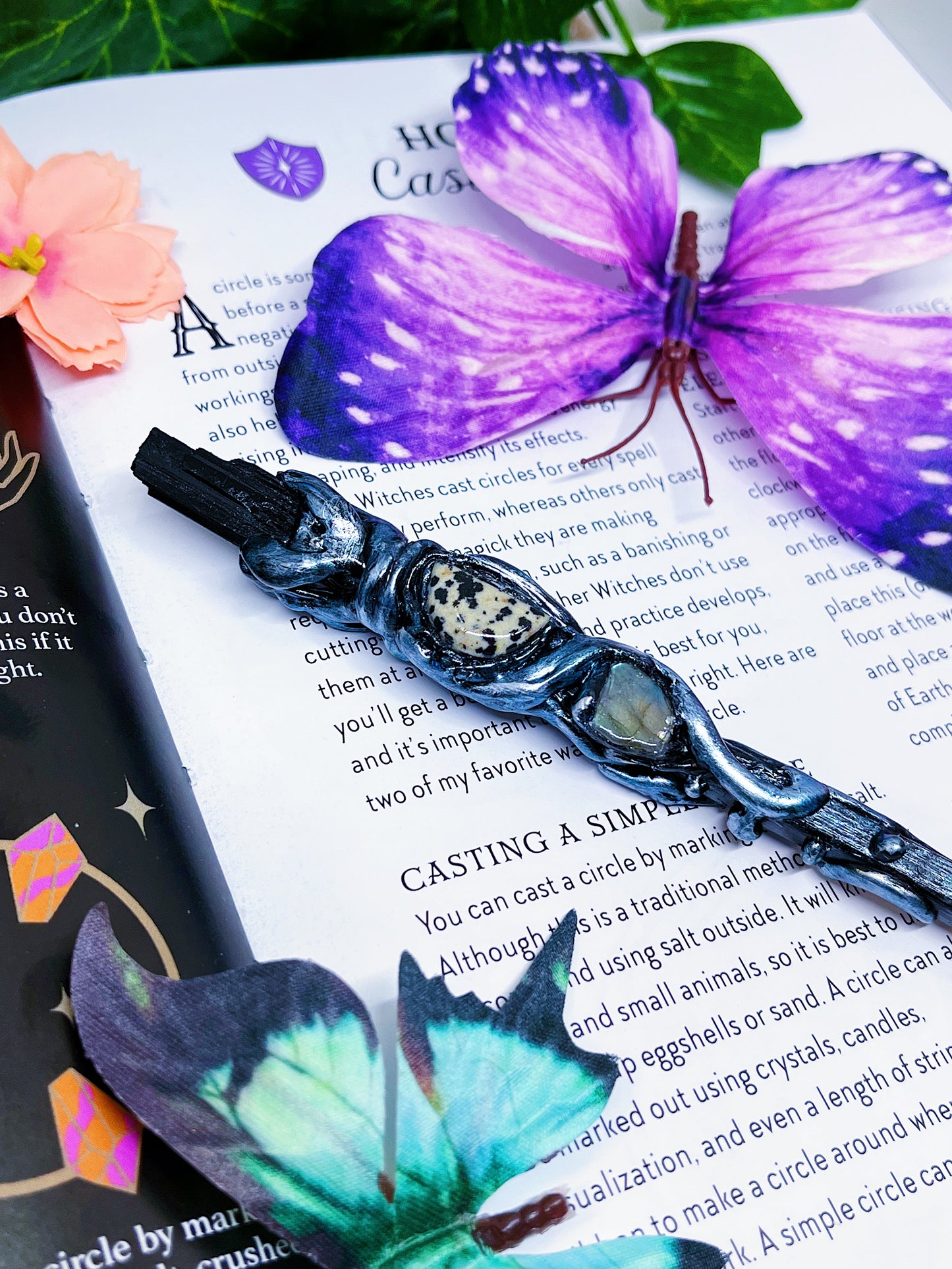 The Darkmoon - Handmade Crystal Wand