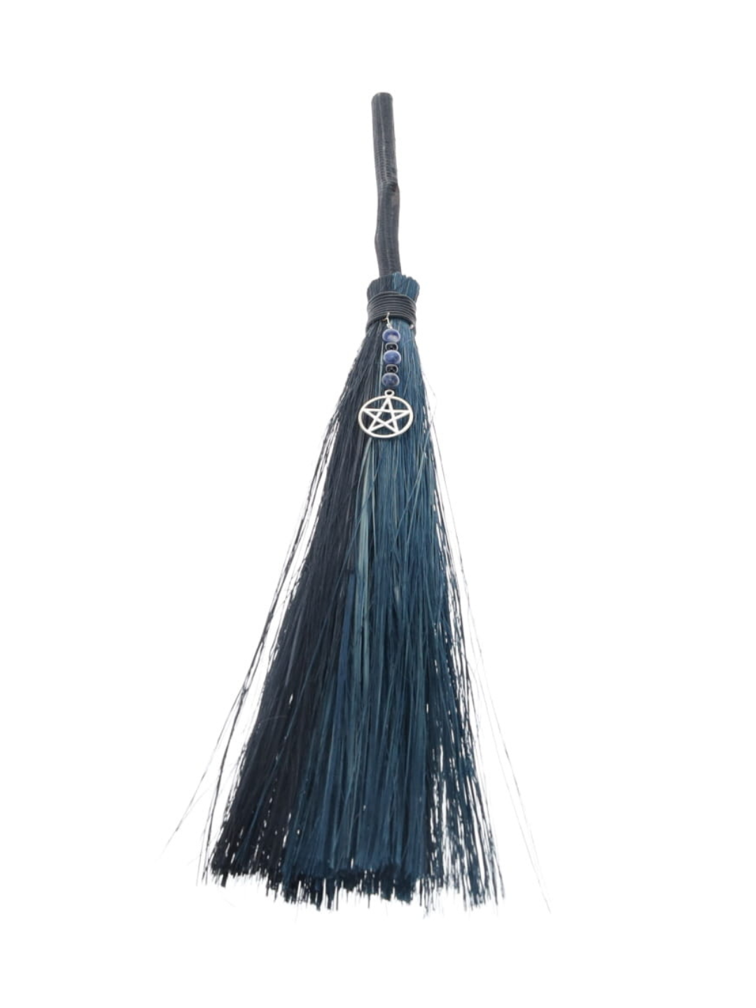 Blue Besom ✧ Sodalite & Pentacle Charm