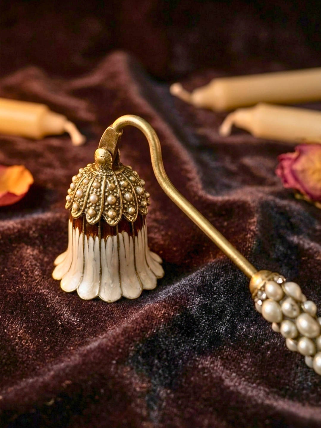 Moon Garden Tulip Candle Snuffer ✧ Ritual Tool