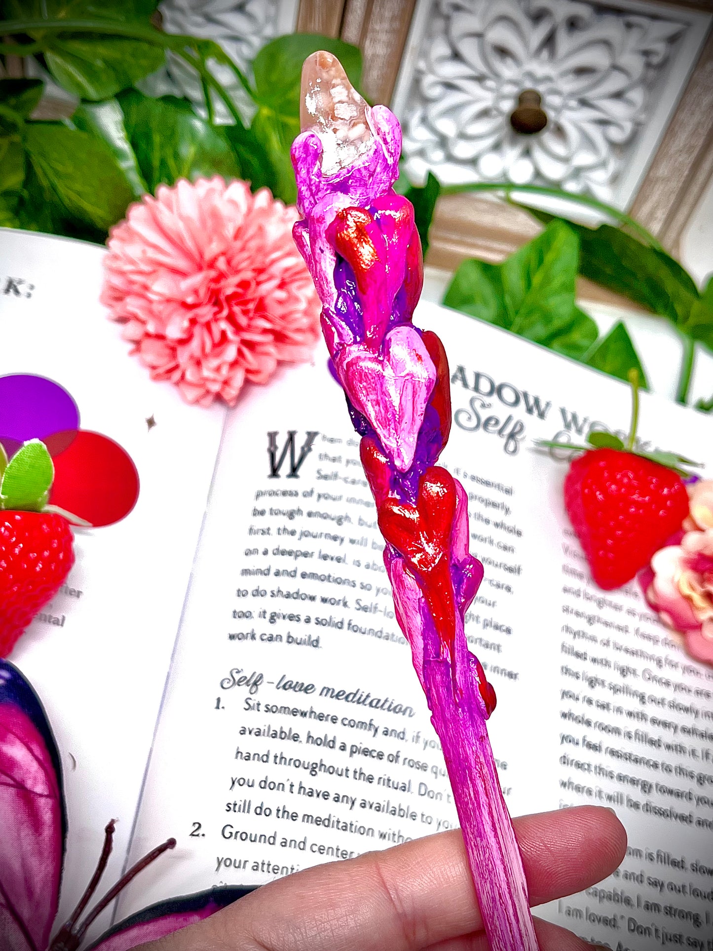 Self-Love Guardian Crystal Wand