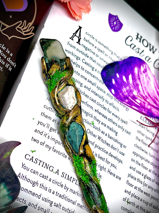 From the Lore - Handmade Crystal Wand