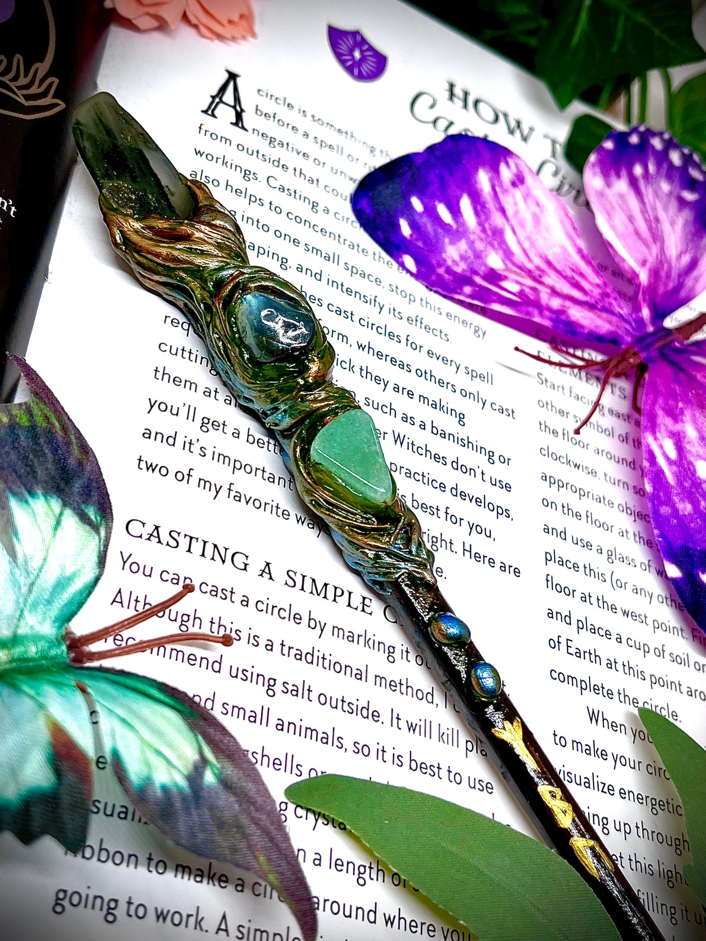 The Spirit Reviver - Handmade Crystal Wand