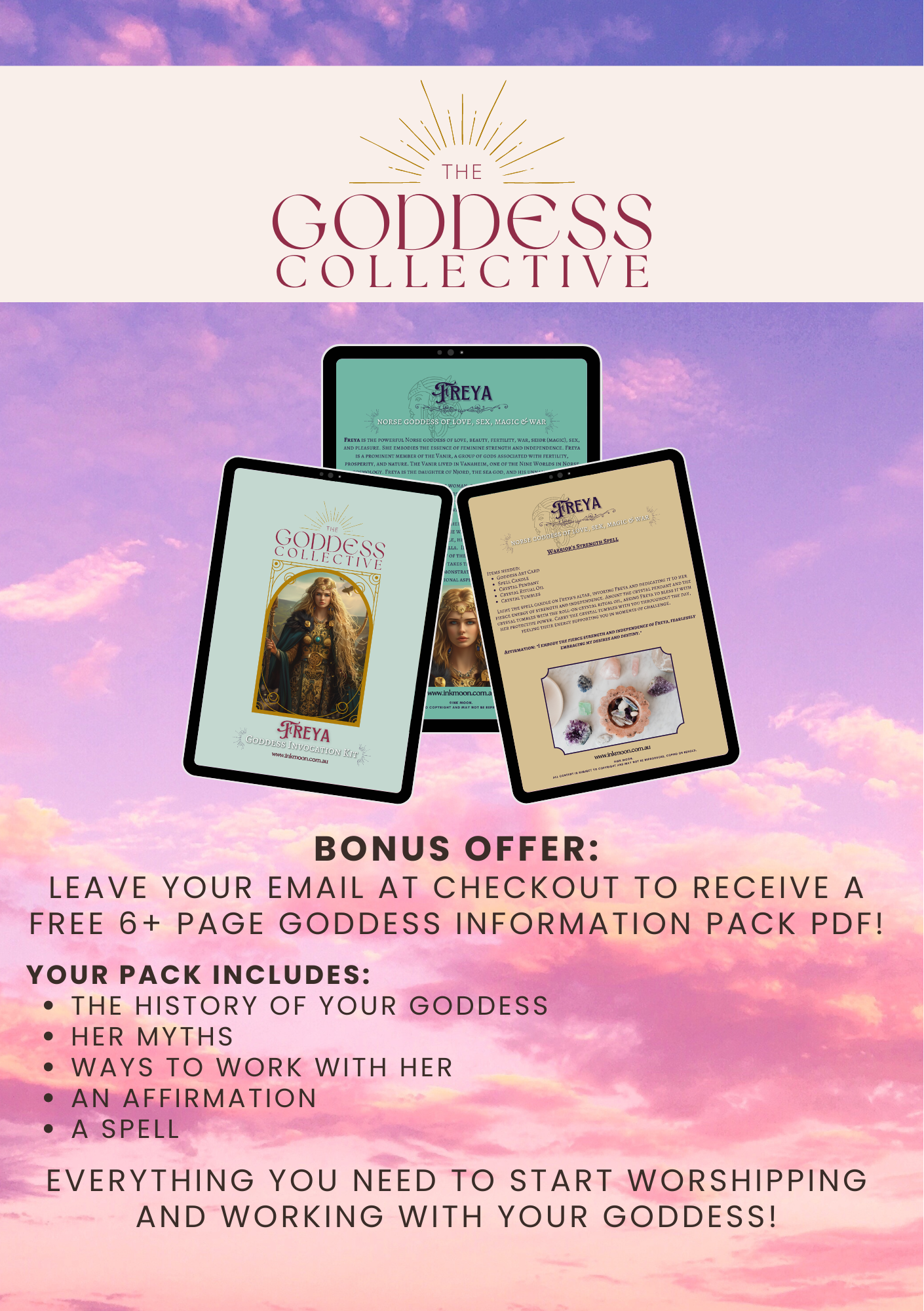 Freya Goddess Invocation Kit