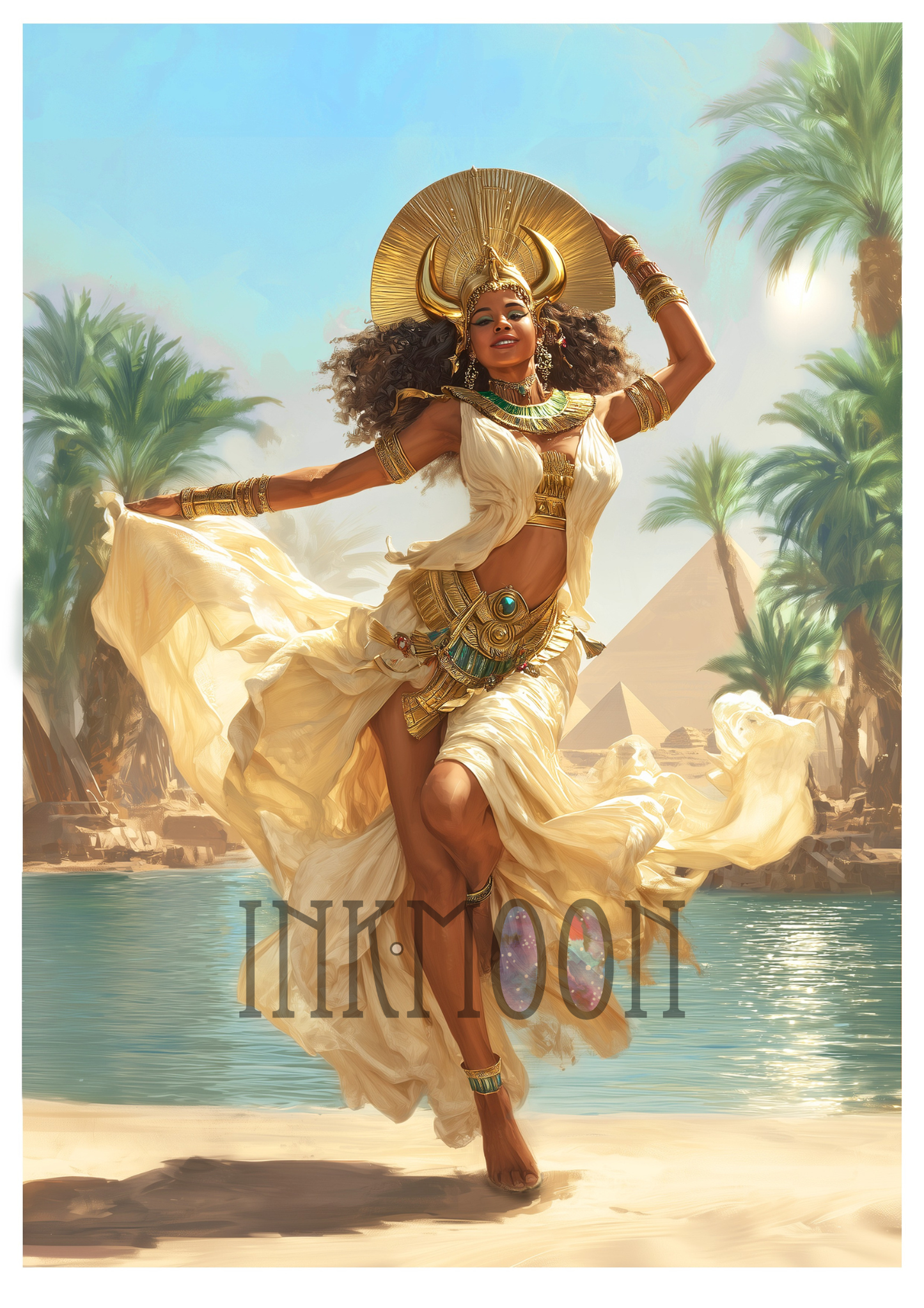 Hathor Devotional Art Print (PRE-ORDER)