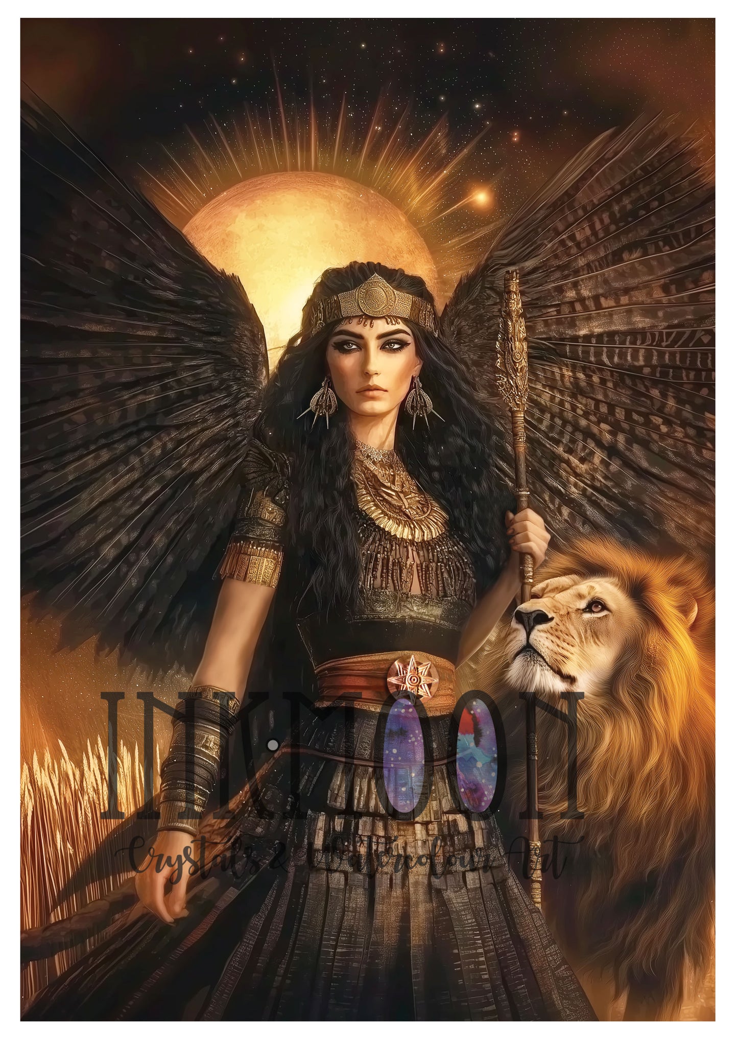 Inanna Devotional Art Print