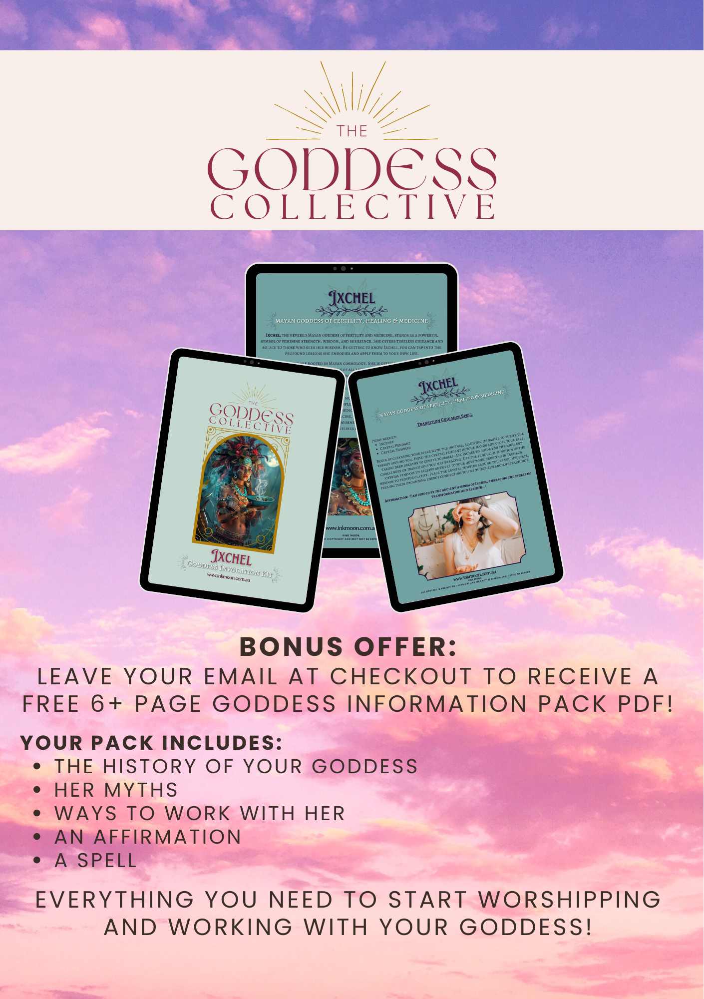 Ixchel Goddess Invocation Kit