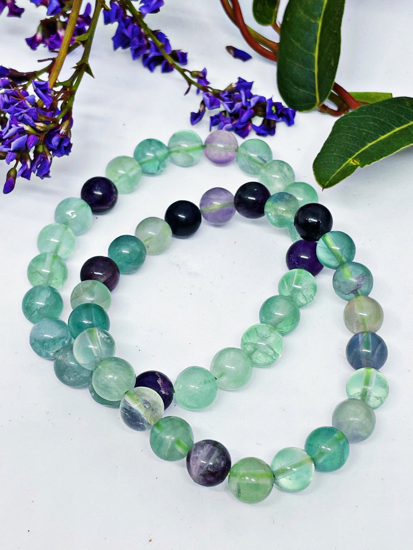 Rainbow Fluorite Bracelets