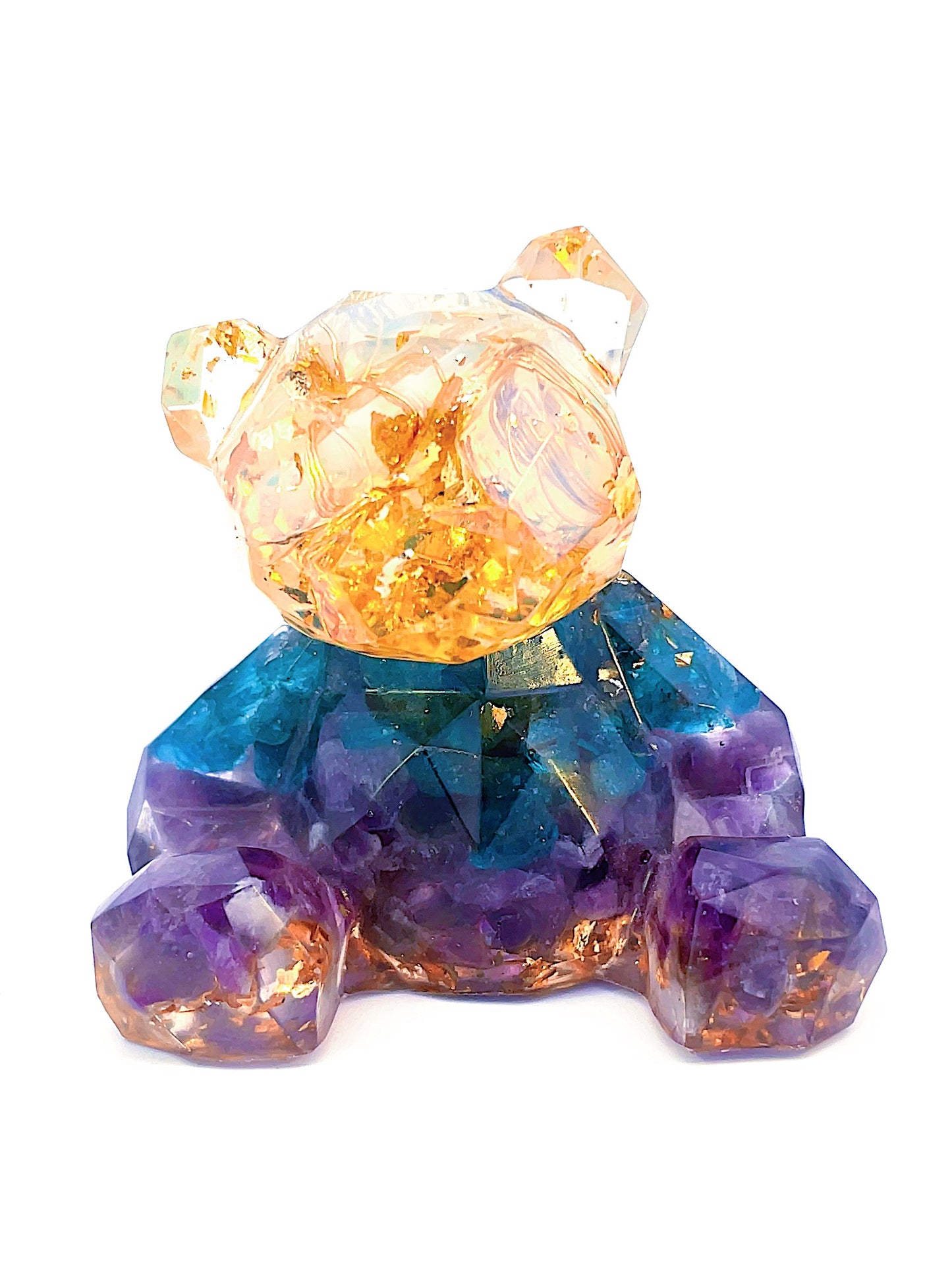 Resin Crystal Chip Bears