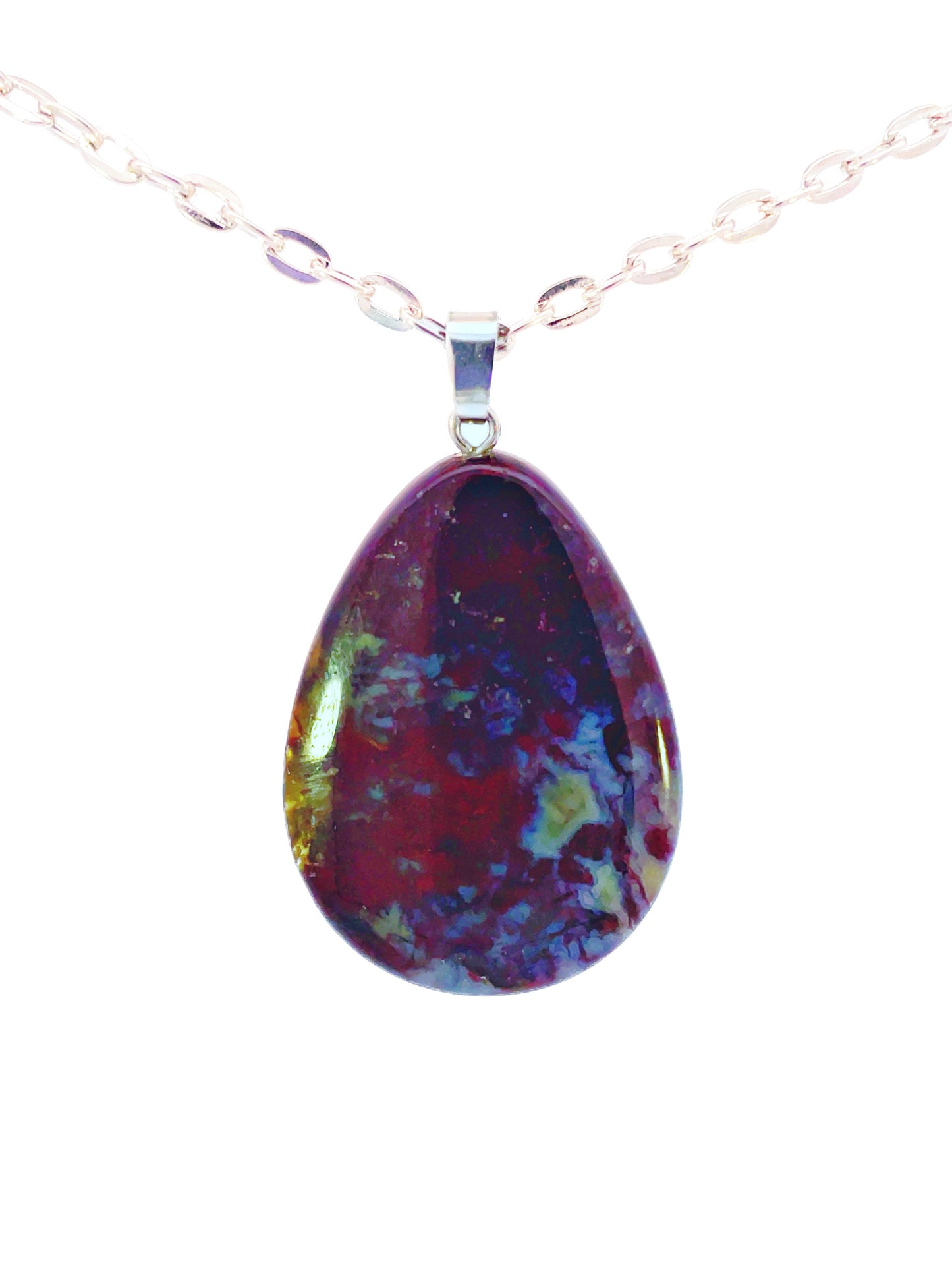 Ocean Jasper Tear Drop Pendant
