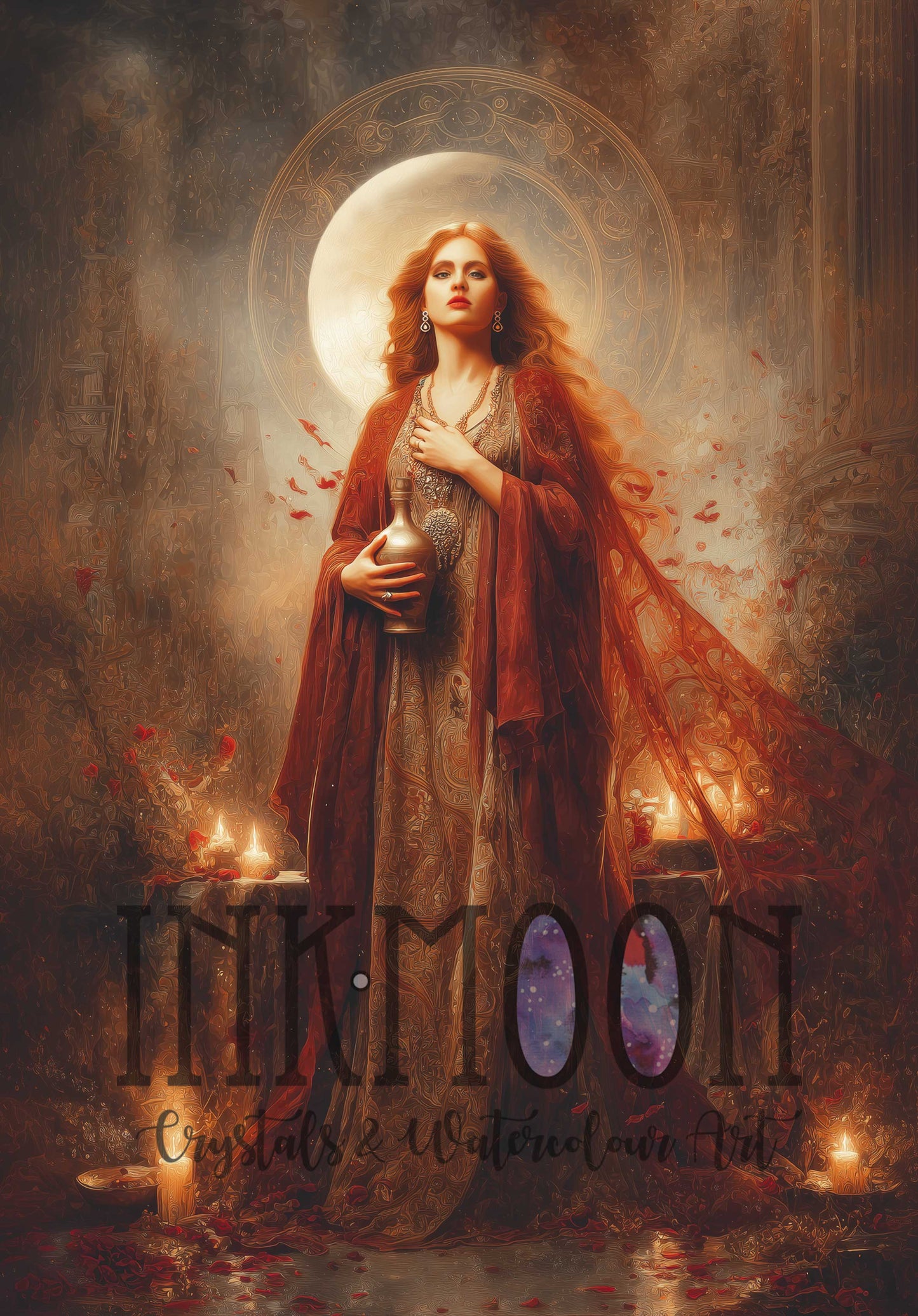 Mary Magdalene Devotional Art Print