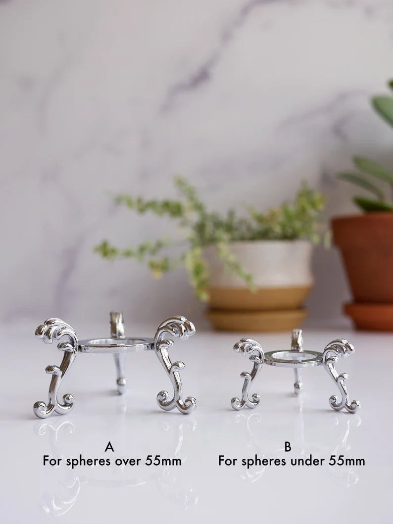 Filigree Reversible Sphere Stands