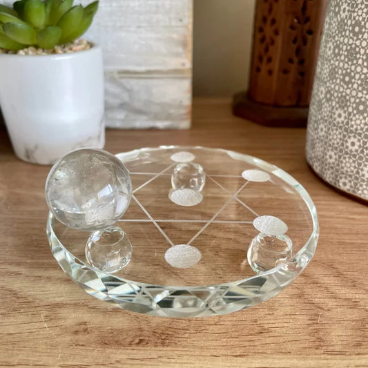 Glass Gridding Sphere Stands