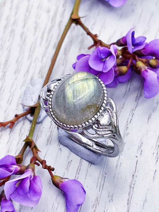 Labradorite Ring