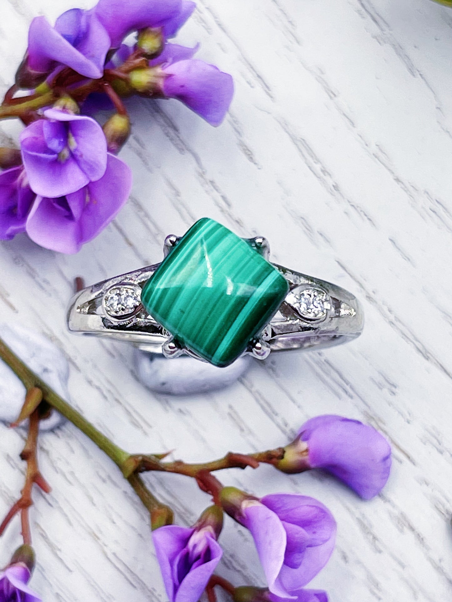 Malachite Ring