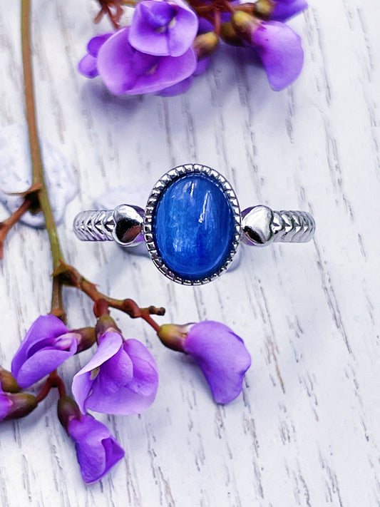 Blue Kyanite Rings