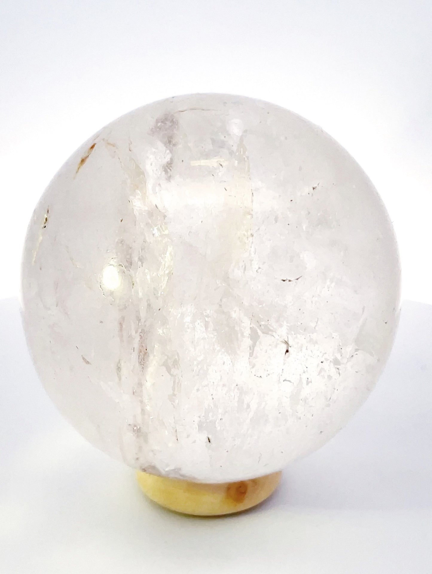 Clear Quartz Rainbow Sphere