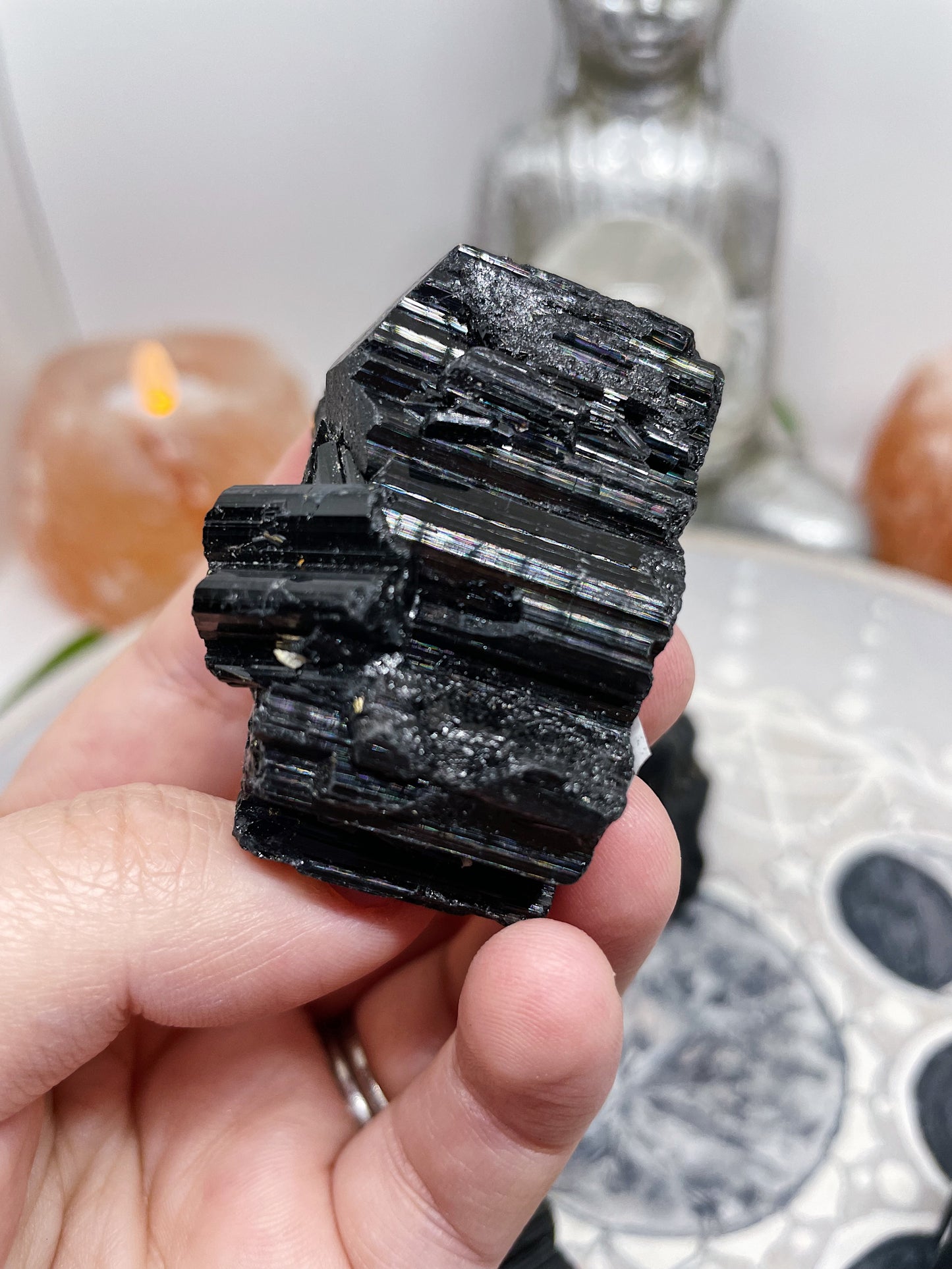 Raw Black Tourmaline Chunks