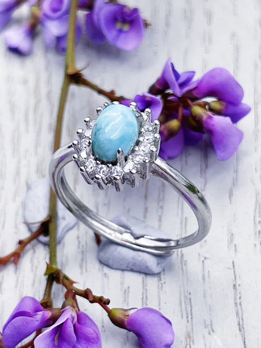 Larimar Ring
