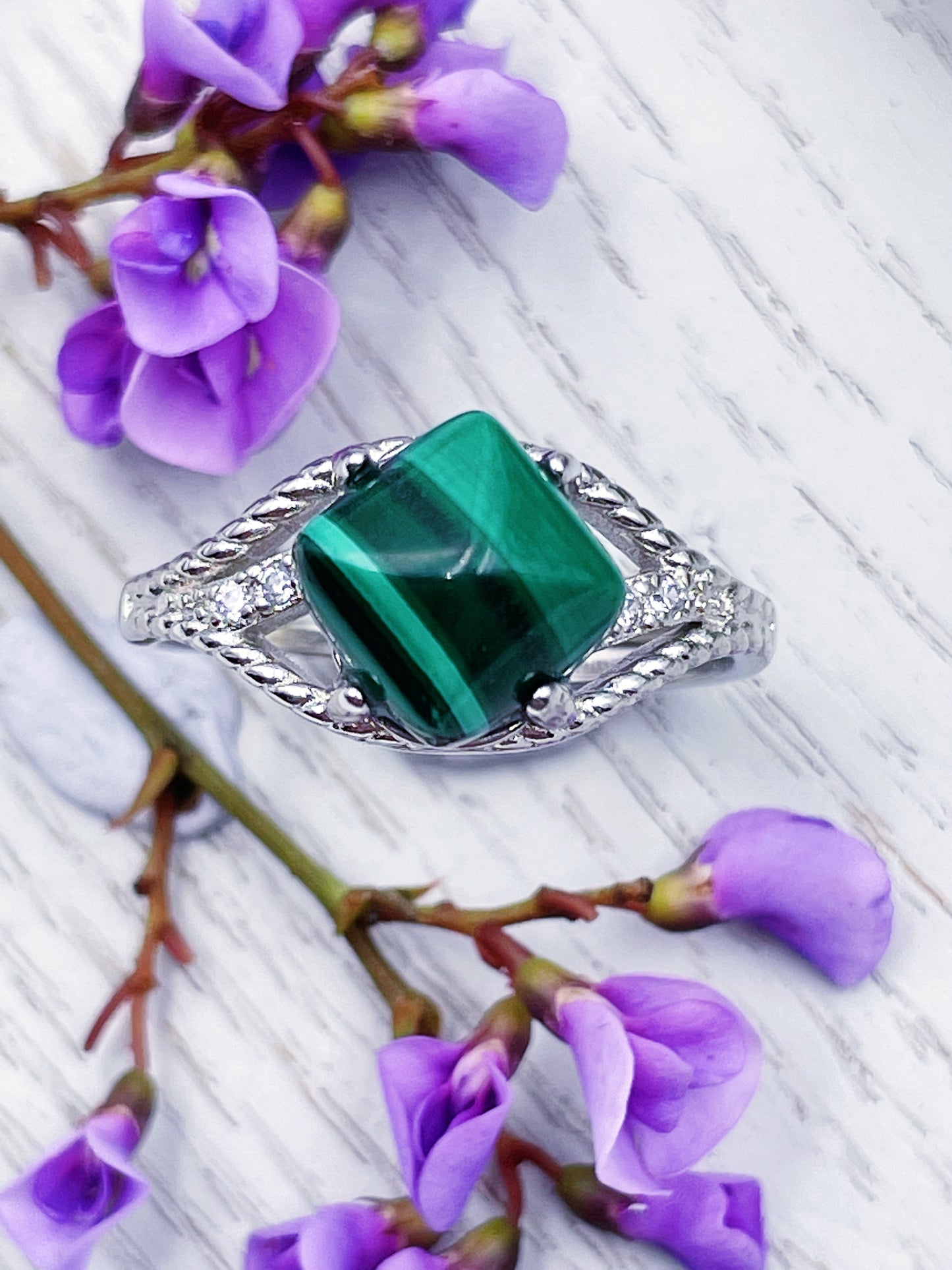 Malachite Ring