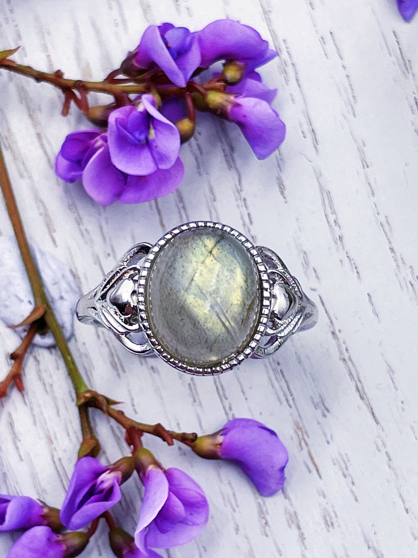 Labradorite Ring