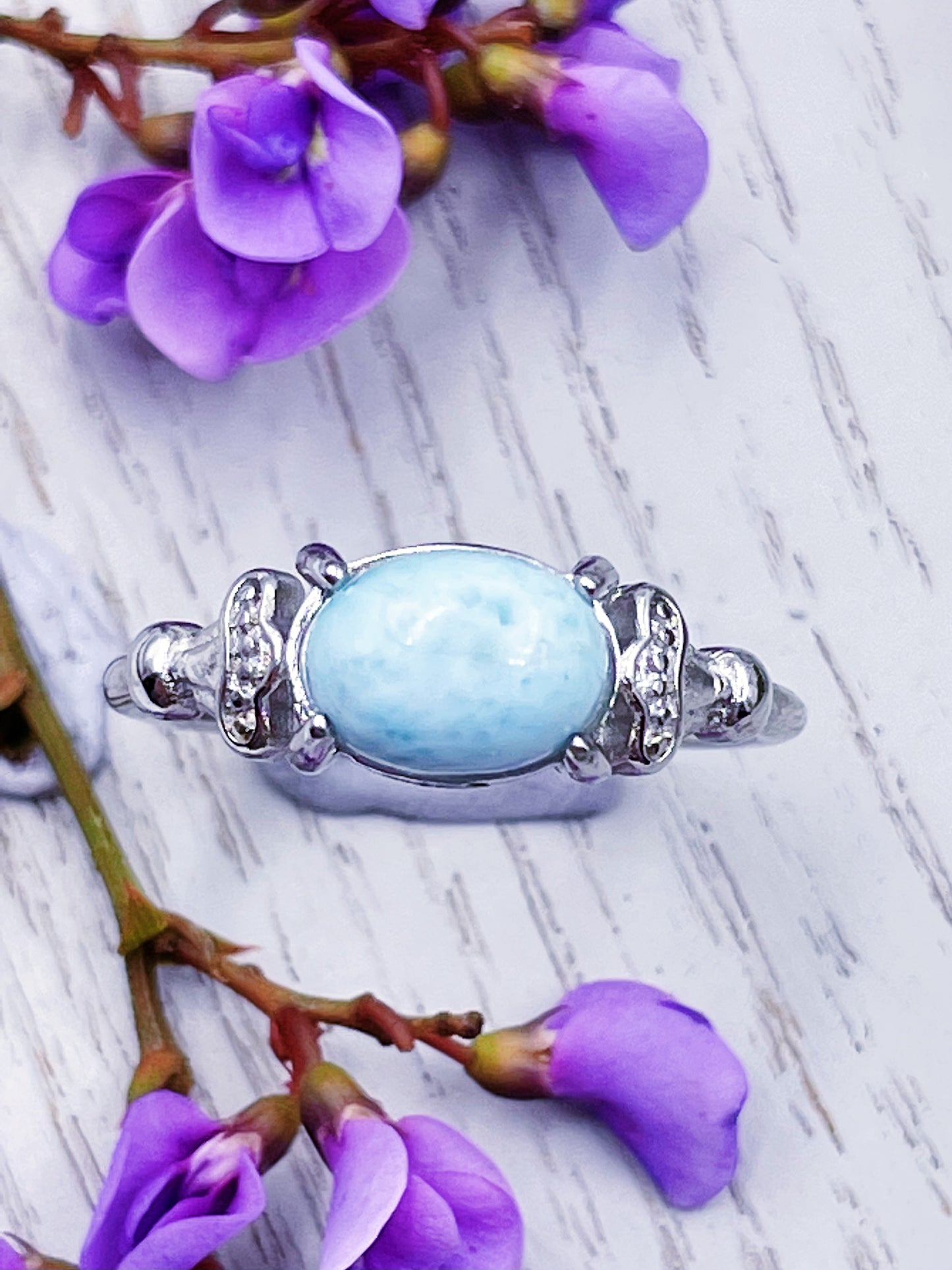 Larimar Ring