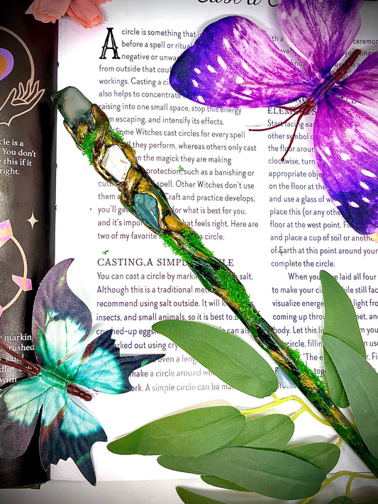 From the Lore - Handmade Crystal Wand