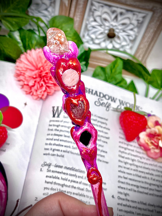 Self-Love Guardian Crystal Wand