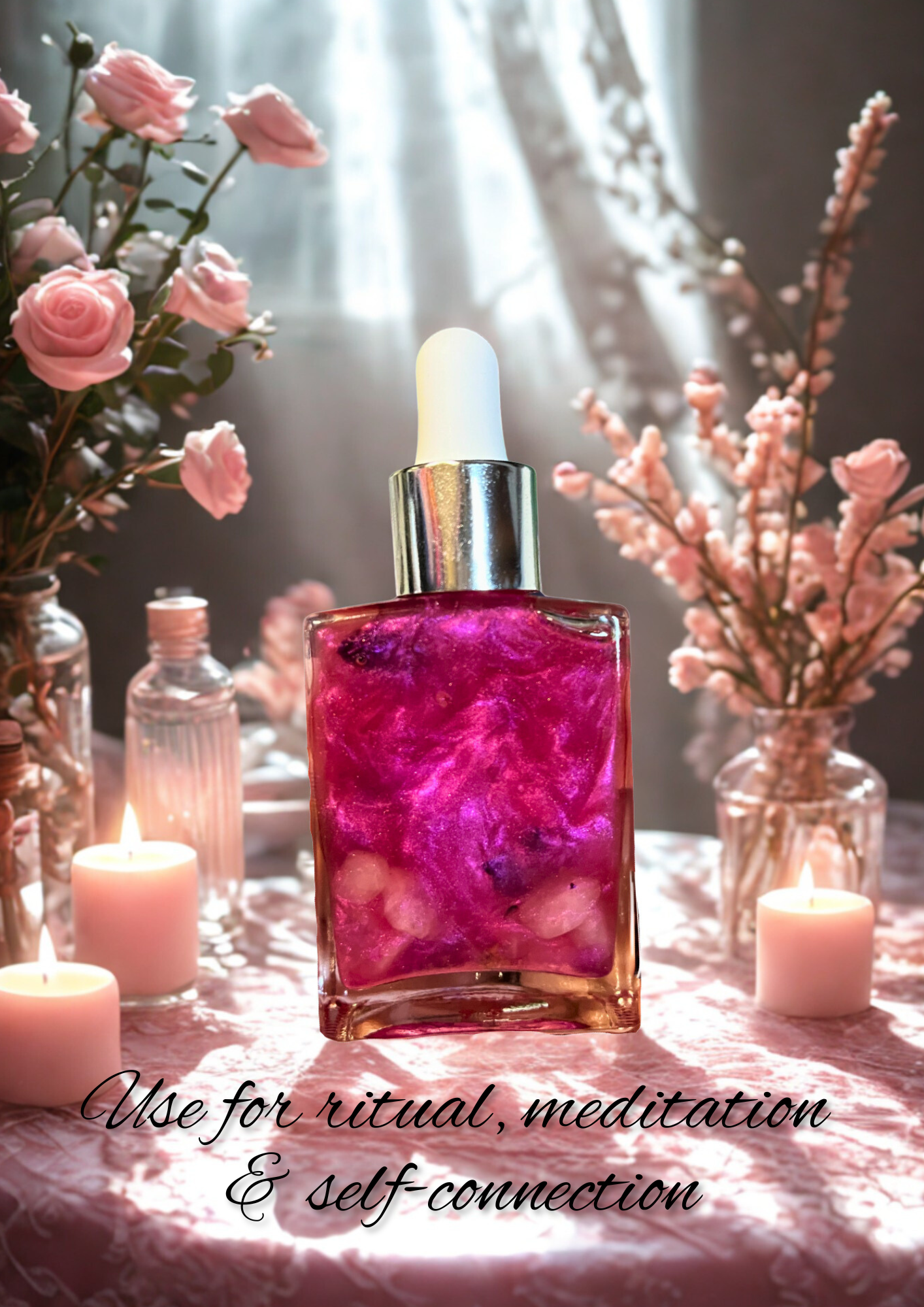 Aphrodite Goddess Oil | Devotional Ritual Oil for Love, Beauty & Self-Connection