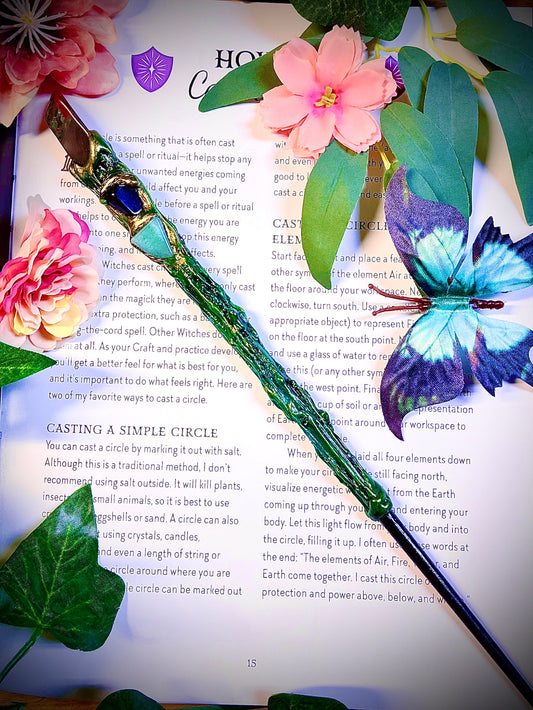 Guardian of the Wild Crystal Wand