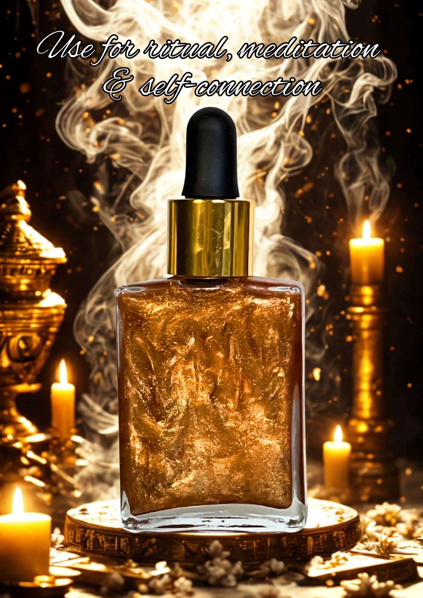 Hathor Goddess Oil | Devotional Ritual Oil for Love, Joy & Confidence