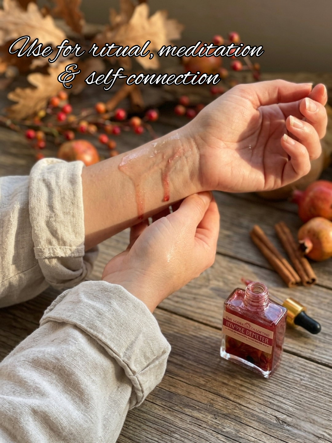 Demeter Goddess Devotional Oil | Harvest, Nourishment & Abundance Ritual Oil | Motherhood, Comfort & Seasonal Flow