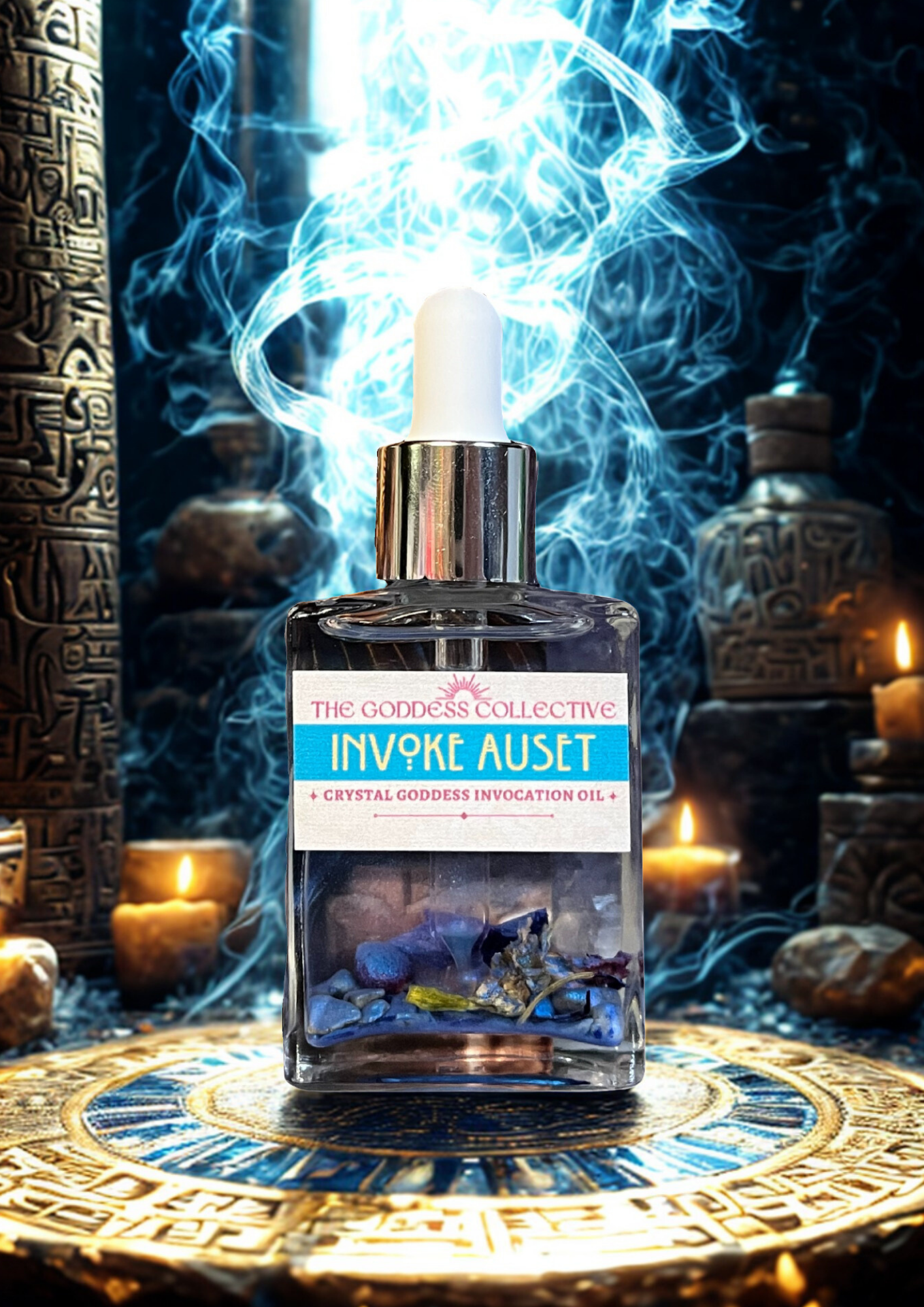 Auset Goddess Oil | Devotional Ritual Oil for Magick, Protection & Sacred Power