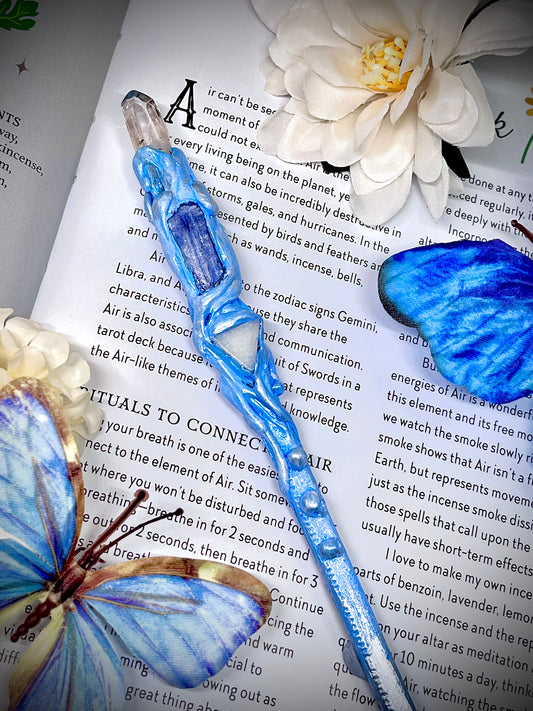 Star Caller - Handmade Crystal Wand