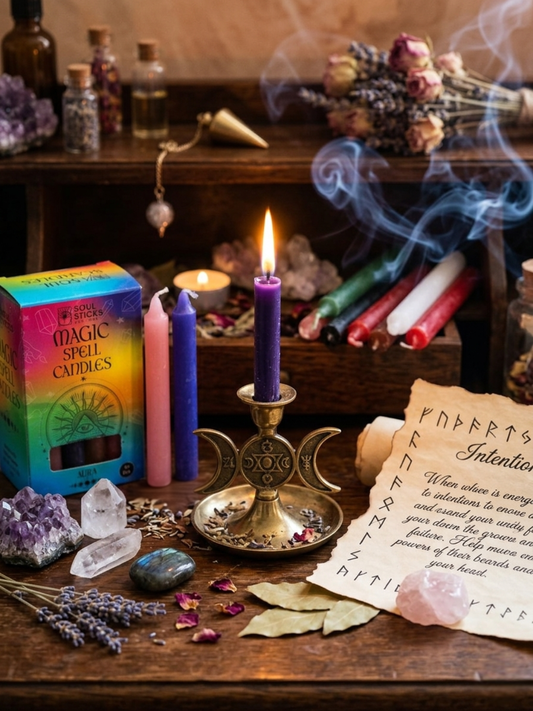 Aura Magic Spell Candles ✧ Soul Sticks