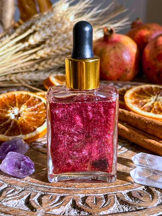 Demeter Goddess Devotional Oil | Harvest, Nourishment & Abundance Ritual Oil | Motherhood, Comfort & Seasonal Flow