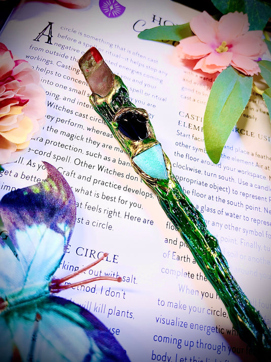 Guardian of the Wild Crystal Wand