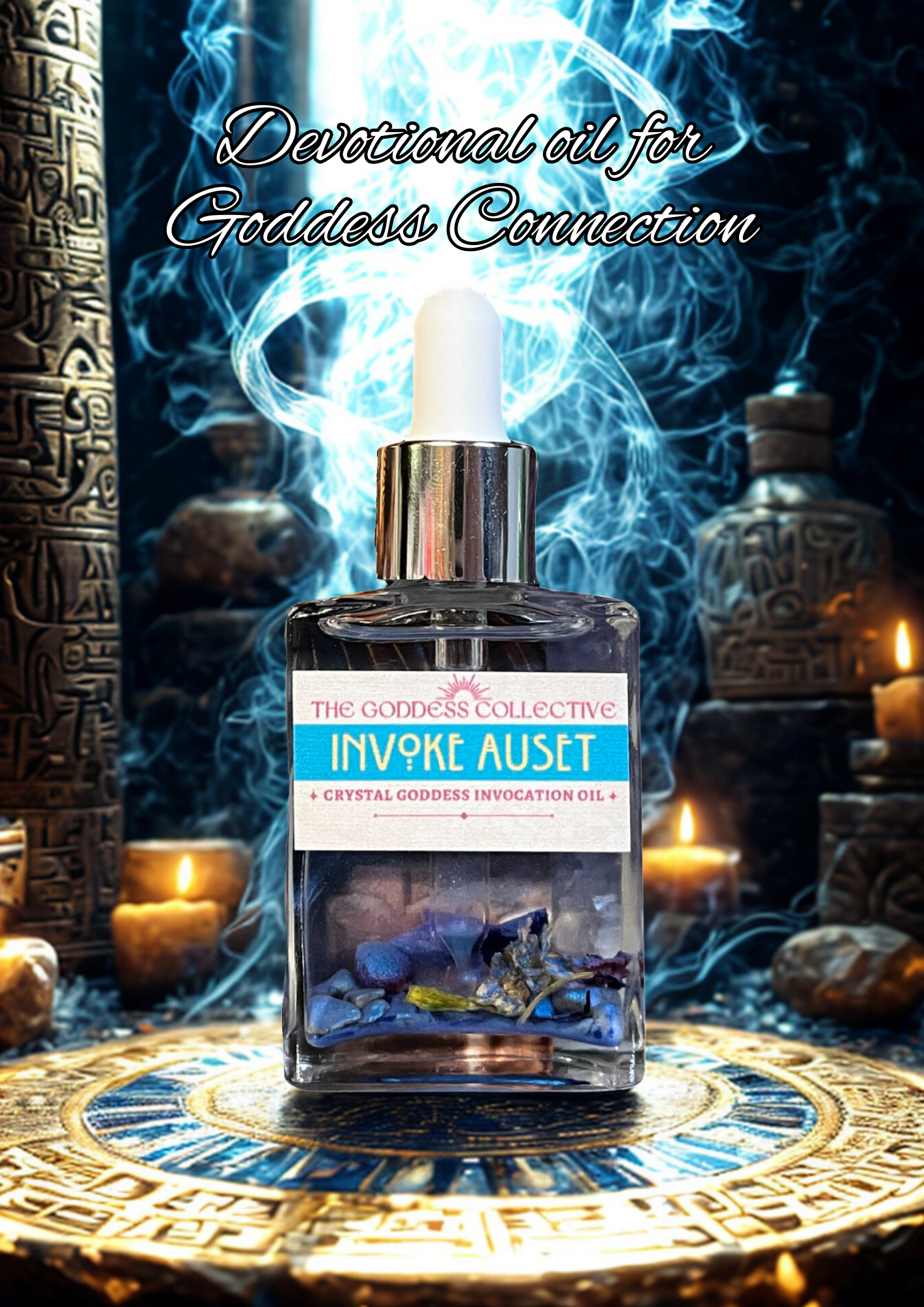 Auset Goddess Oil | Devotional Ritual Oil for Magick, Protection & Sacred Power