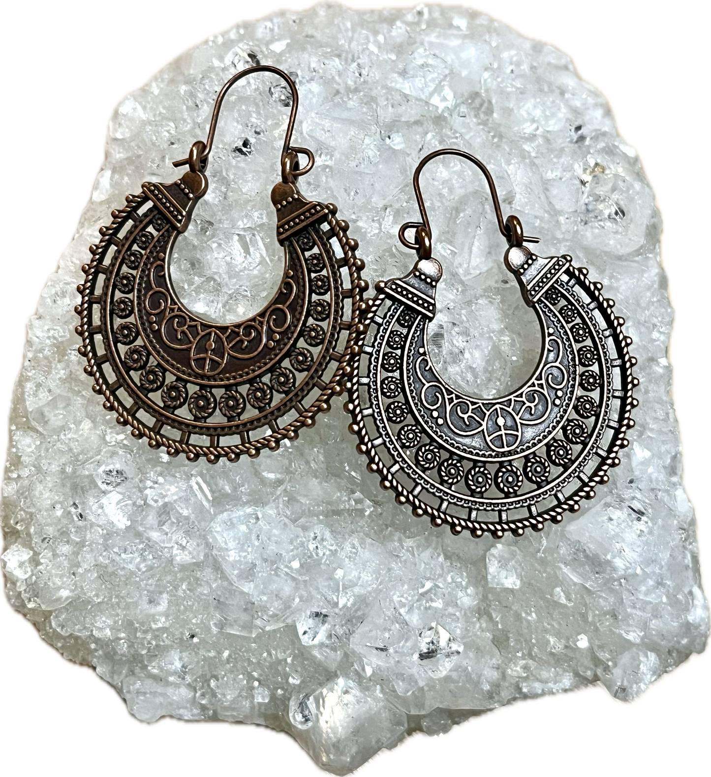 Boho Bronze Earrings