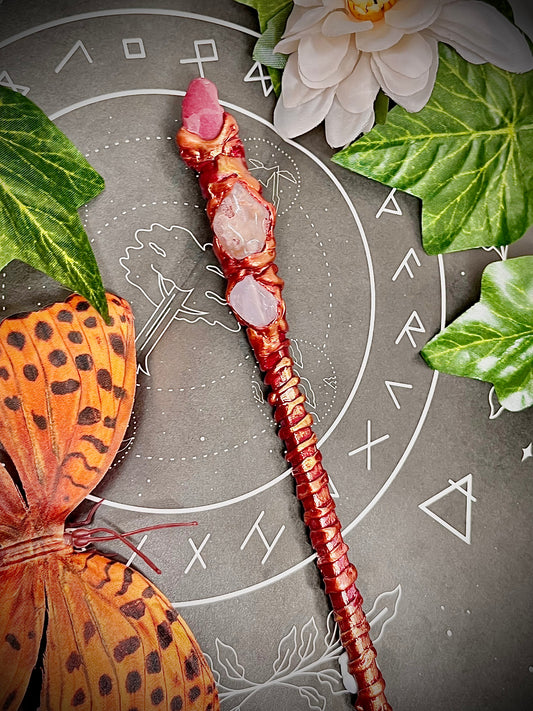 The Velvet Empress Crystal Wand