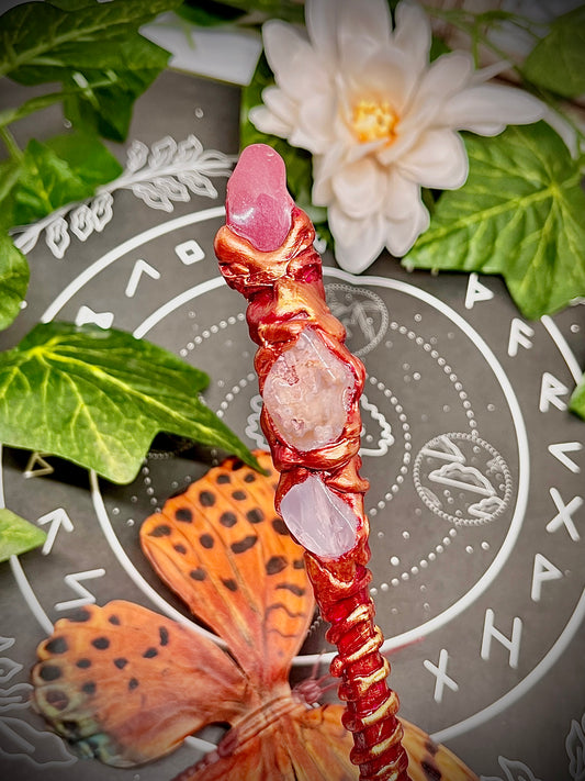 The Velvet Empress Crystal Wand