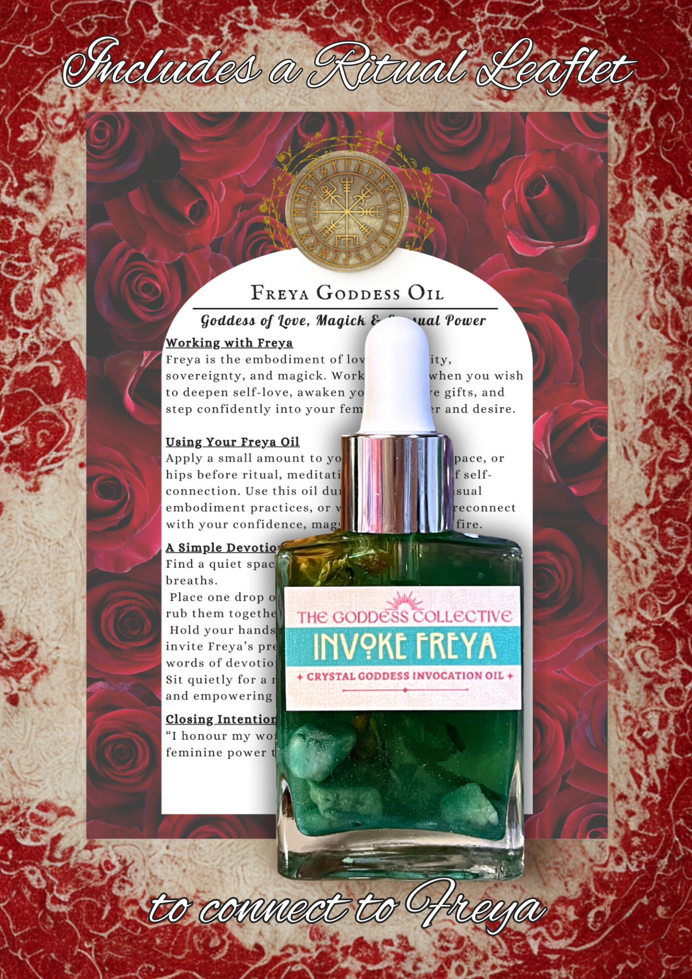 Freya Goddess Oil | Devotional Ritual Oil for Love, Magick & Feminine Power