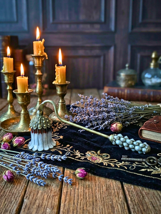 Moon Garden Tulip Candle Snuffer ✧ Ritual Tool