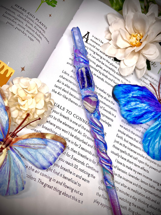 Unicorn Spirit Keeper Crystal Wand