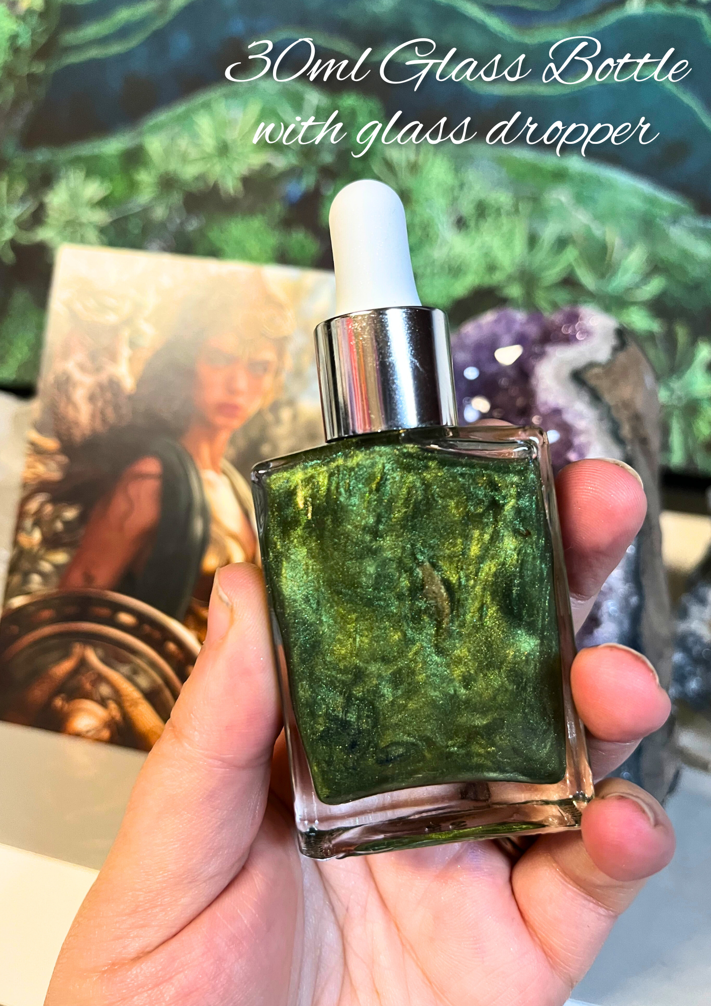 Athena Goddess Oil | Devotional Ritual Oil for Wisdom, Clarity & Courage