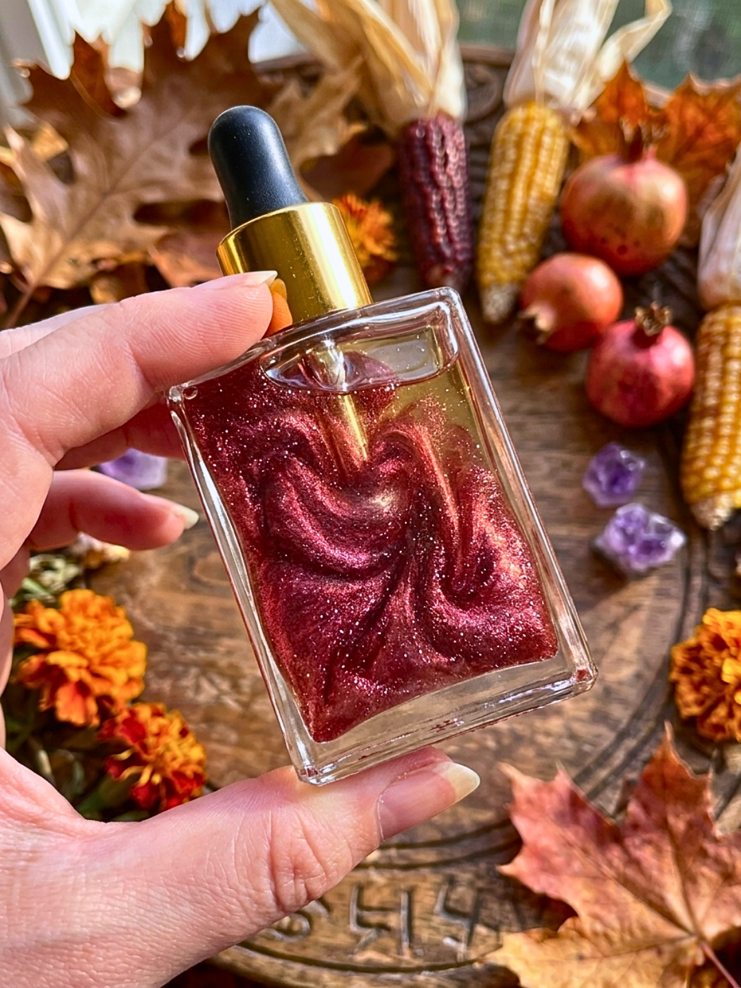 Demeter Goddess Devotional Oil | Harvest, Nourishment & Abundance Ritual Oil | Motherhood, Comfort & Seasonal Flow